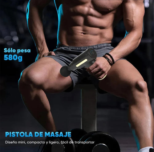 Pistola de masaje